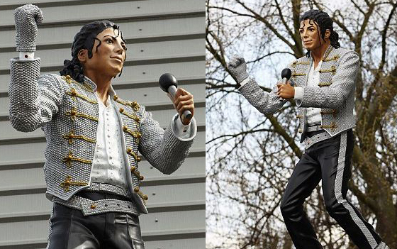 Michael Jackson statua londra